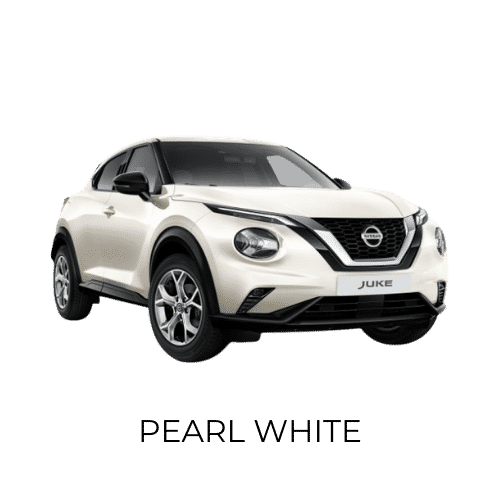 Nissan Juke pearl white